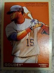 Christian Guzman #200 Baseball Cards 2009 Upper Deck Goudey Prices