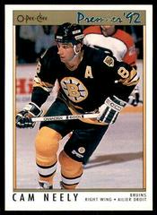 Cam Neely Hockey Cards 1991 O-Pee-Chee Premier Prices