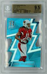 Larry Fitzgerald [Neon Blue Die Cut] #5 Football Cards 2016 Panini Spectra Prices