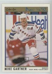 Mike Gartner Hockey Cards 1991 O-Pee-Chee Premier Prices