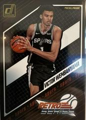 Victor Wembanyama [Press Proof] #1 Basketball Cards 2023 Panini Donruss Retro Series Prices