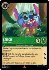 Stitch - Covert Agent [Foil] #89 Lorcana Into the Inklands Prices