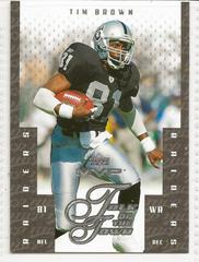 Tim Brown Football Cards 2003 Upper Deck MVP Talk of the Town Prices