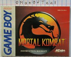 Manual  | Mortal Kombat GameBoy