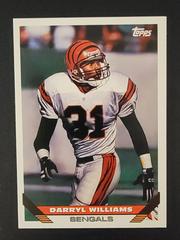 Darryl Williams Football Cards 1993 Topps Prices