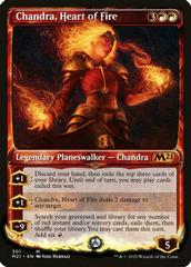 Chandra, Heart of Fire [Showcase Foil] Magic Core Set 2021 Prices