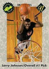 Larry Johnson / Overall #1 Pick [Draft Picks Premiere Edition] #44 Basketball Cards 1991 Classic Draft Prices