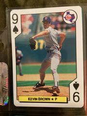 Kevin Brown [9 of Spades] Baseball Cards 1992 U.S. Playing Card All Stars Prices