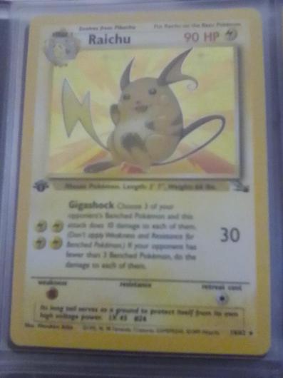 Raichu [1st Edition] #14 photo