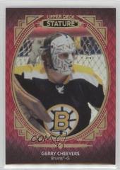 Gerry Cheevers [Portrait Red] Hockey Cards 2020 Upper Deck Stature Prices