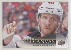 Blake Coleman #C52 Hockey Cards 2018 Upper Deck Canvas Prices