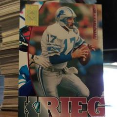 Dave Krieg [Black Label] Football Cards 1995 Collector's Edge Prices