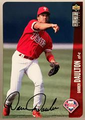 Darren Daulton [Silver Signature] #671 Baseball Cards 1996 Collector's Choice Prices