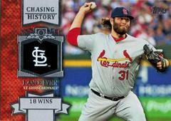 Lance Lynn #CH-87 Baseball Cards 2013 Topps Chasing History Prices