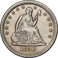1856 S Coins Seated Liberty Quarter Prices