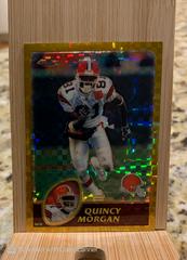 Quincy Morgan [Gold Xfractor] #4 Football Cards 2003 Topps Chrome Prices