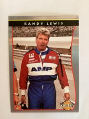 Randy Lewis [Career] #95 Racing Cards 1992 All World Prices