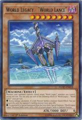 World Legacy - World Lance [1st Edition] YuGiOh Flames of Destruction Prices