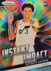 Keyonte George [Silver] #11 Basketball Cards 2023 Panini Prizm Instant Impact Prices