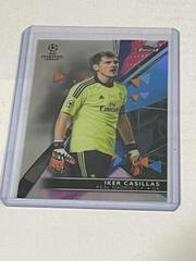 Iker Casillas Soccer Cards 2021 Topps Finest UEFA Champions League Prices