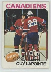 Guy Lapointe Hockey Cards 1975 Topps Prices
