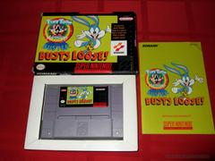 Cart/Box/Manual Photo (VGO) | Tiny Toon Adventures Buster Busts Loose Super Nintendo