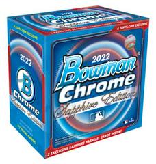 Hobby Box [Sapphire] Baseball Cards 2022 Bowman Chrome Prices
