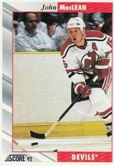 John MacLean #30 Hockey Cards 1992 Score Prices