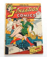 Sensation Comics #42 (1945) Comic Books Sensation Comics Prices