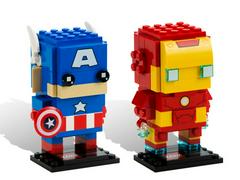 LEGO Set | Iron Man & Captain America LEGO BrickHeadz