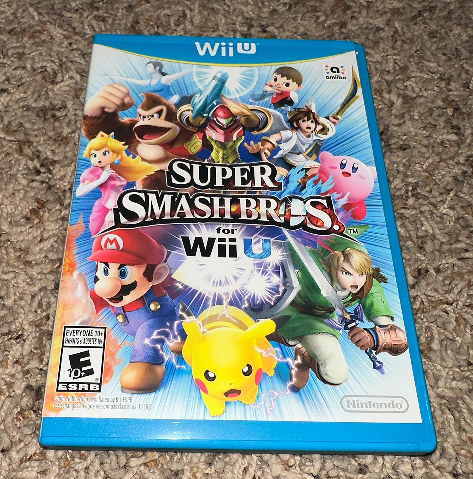 Super Smash Bros. | Item, Box, and Manual | Wii U