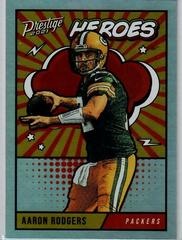 Aaron Rodgers #HE-8 Football Cards 2021 Panini Prestige Heroes Prices