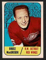 Bruce MacGregor Hockey Cards 1967 Topps Prices
