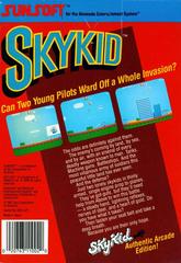 Sky Kid - Back | Sky Kid NES