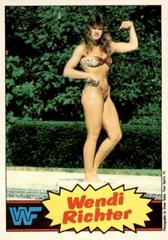Wendi Richter Wrestling Cards 1985 O Pee Chee WWF Prices