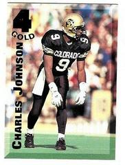 Charles Johnson [Gold] Football Cards 1994 Classic 4 Sports Tri Cards Prices