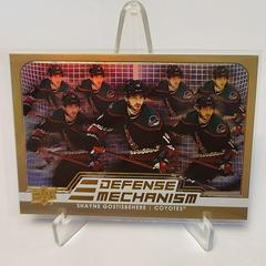 Shayne Gostisbehere [Gold] Hockey Cards 2022 Upper Deck Defense Mechanism Prices