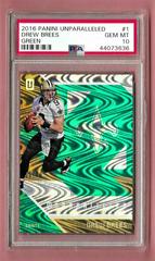 Drew Brees [Green] #1 Football Cards 2016 Panini Unparalleled Prices