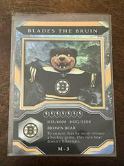 Blades The Bruin [Sparkle] #M-3 Hockey Cards 2021 Upper Deck MVP Mascots Gaming Prices