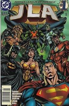 JLA [Newsstand] #1 (1997) Comic Books JLA