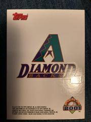Arizona Diamondbacks Baseball Cards 2001 Topps Opening Day Team Logo Stickers Prices