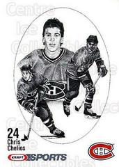 Chris Chelios Hockey Cards 1986 Kraft Drawings Prices
