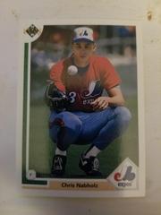 Chris Nabhoiz Baseball Cards 1991 Upper Deck Prices