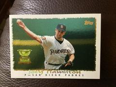 Joey Hamilton #39 Baseball Cards 1995 Topps Cyberstats Prices