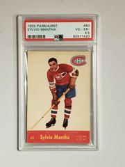 Sylvio Mantha Hockey Cards 1955 Parkhurst Prices