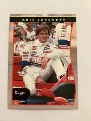 Arie Luyendyk #11 Racing Cards 1992 All World Prices