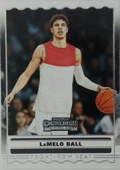LaMelo Ball Basketball Cards 2020 Panini Contenders Draft Picks Front Row Seat Prices