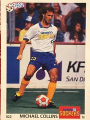 Michael Collins #22 Soccer Cards 1991 Soccer Shots MSL Prices
