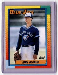 1990 John Olerud Topps Tiffany Baseball Card PSA Mint 9