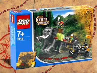 Elephant Caravan #7414 LEGO Adventurers